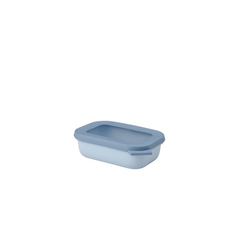 Mepal Multikom cirqula rechthoekig 500ml - nordic blue 17,6x12,6x5,1cm