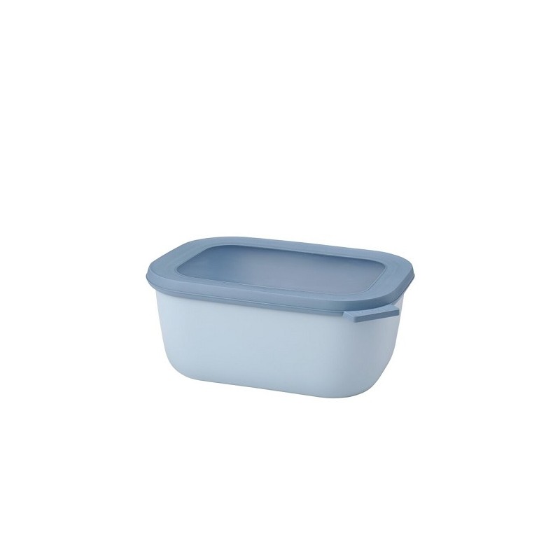 Mepal Multibowl cirqula rectangulaire 1500ml - bleu nordique 21,2x16,2x8,9cm