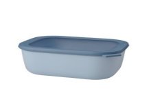 Mepal Multikom cirqula rechthoekig 3000ml - nordic blue 24,9x19,8x10,4cm