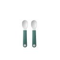 Mepal set oefenlepel mio 2 stuks - deep turquoise
