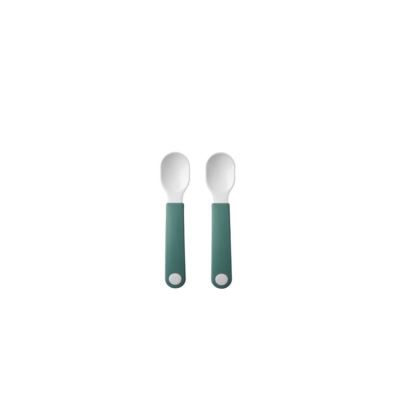Mepal set oefenlepel mio 2 stuks - deep turquoise