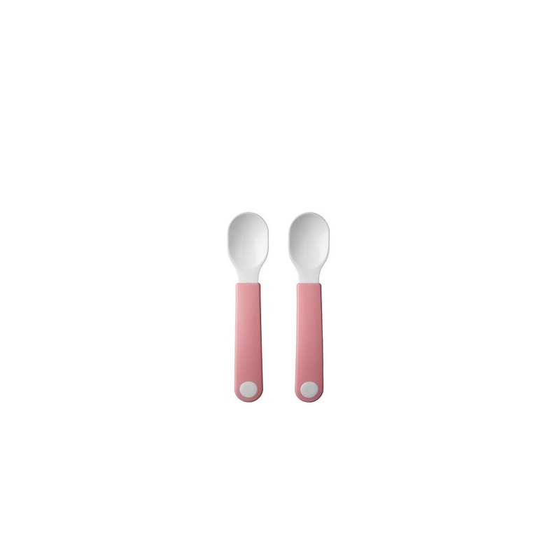 Mepal set oefenlepel mio 2 stuks - deep pink