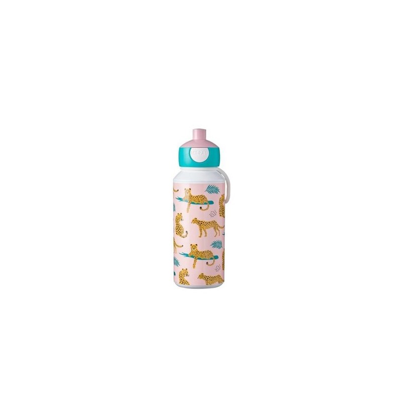 Mepal Drinkfles pop-up campus 400 ml - leopard