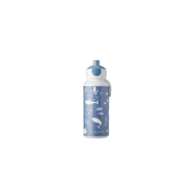 Mepal Drinkfles pop-up campus 400 ml - ocean Little Dutch