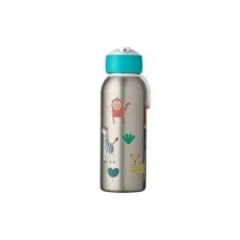 Mepal Isoleerfles flip-up campus 350 ml - animal friends Blijft 9 uur hot en 12 uur koud