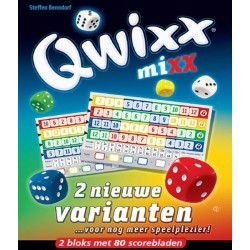 Jeux de gobelins blancs Qwixx Mixx