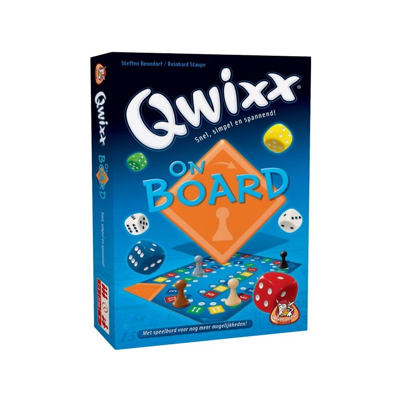 White Goblin Games Qwixx à bord