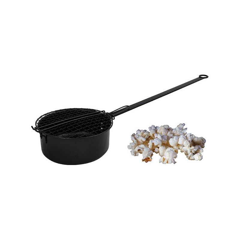 Esschert Design Popcornpan 70x18x10cm Carbonstaal