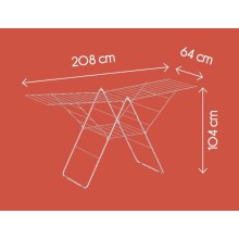 Metaltex/Tomado Droogrek Amsterdam 32 mtr zwart