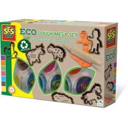 Méga set d'argile Ses Eco (7x90gr avec outils)