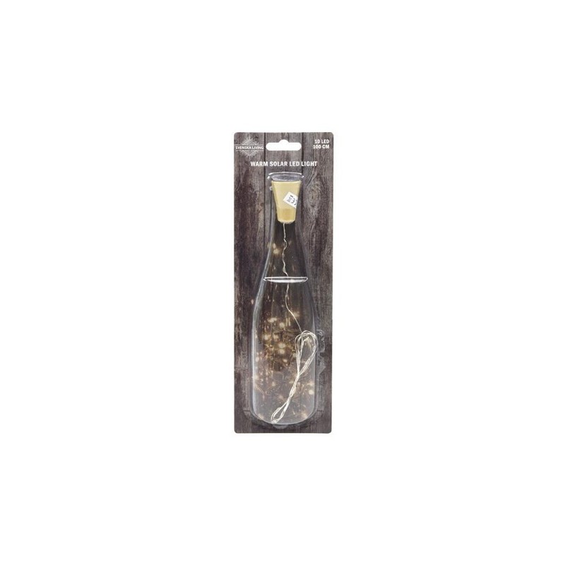 Bouchon de bouteille bouchon de lumière d'ambiance ou liège artificiel pour bouteille avec éclairage 10 lampes LED LED chaude so