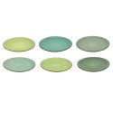 Assiette plate Boîte verte de 6 pièces Ø26,5 cm