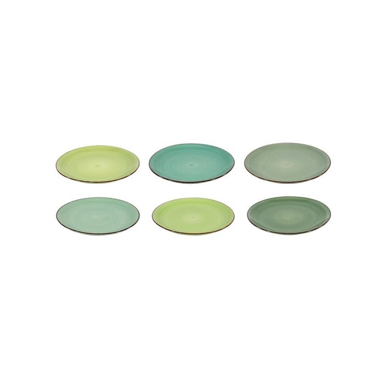 Dinerbord Green doos a 6 stuks Ø26,5cm