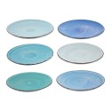 Assiette plate Boîte bleue de 6 pièces Ø26,5 cm