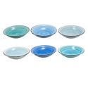 Assiette creuse Bleu coffret de 6 pièces Ø21cm