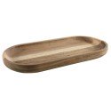 pAssiette bois d'acacia 25x12x2cmbr/p