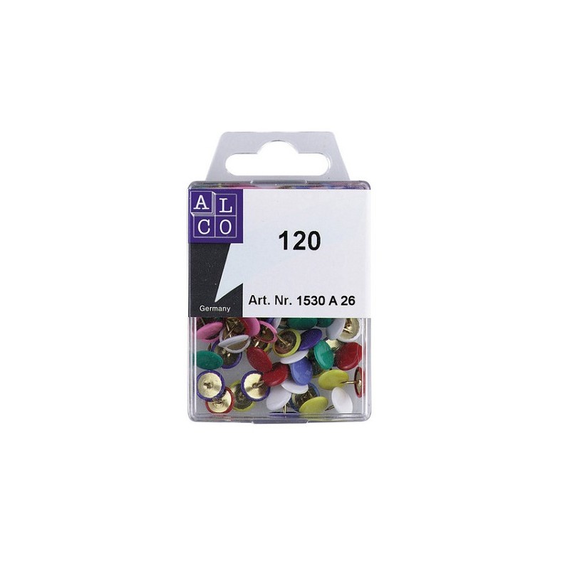 Punaises Alco assorties 10 boîte de 120 pcs.