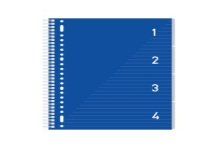 pCahier 4 en 1 ligné/p
