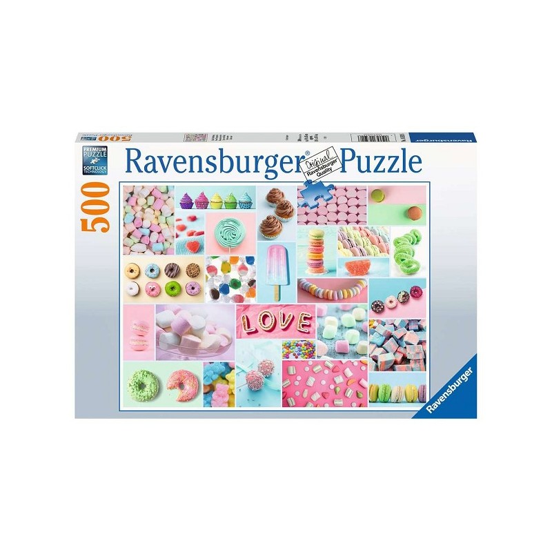 Ravensburger Puzzel Zoete verleiding 500 stukjes