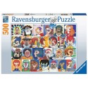 Ravensburger Puzzel Lettertypes 500 stukjes