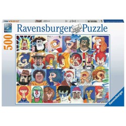 Ravensburger Puzzel Lettertypes 500 stukjes