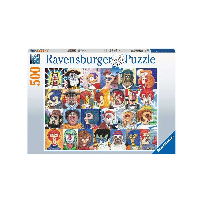Ravensburger Puzzle Polices 500 pièces