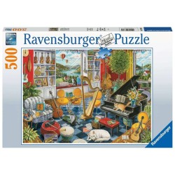 Ravensburger Puzzle La salle de musique 500 pièces