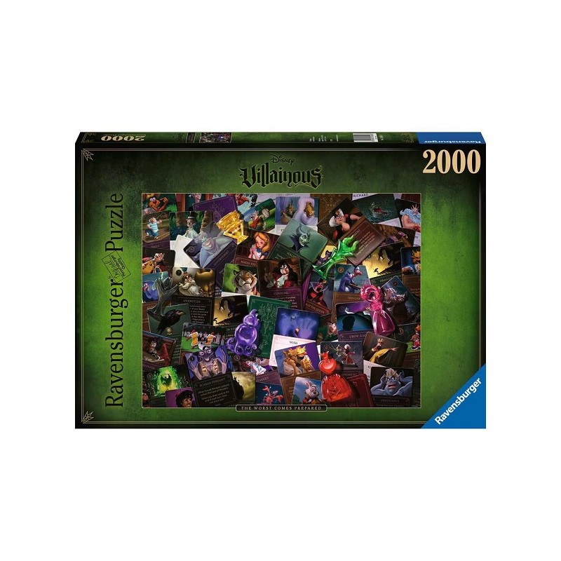 Ravensburger Puzzle Villainous tous les méchants 2000 pièces