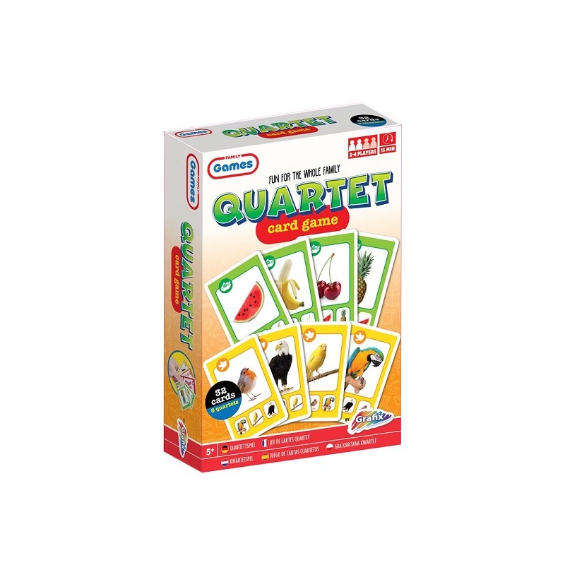 Grafix Kwartetspel 32 kaarten