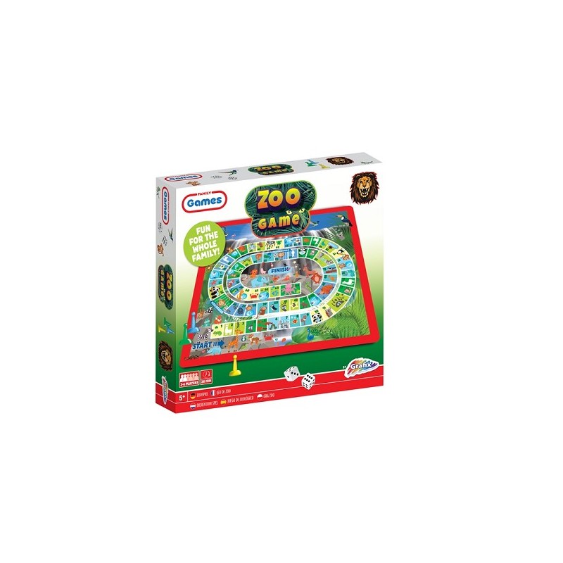 Grafix Zoo Game Ganzenbordspel