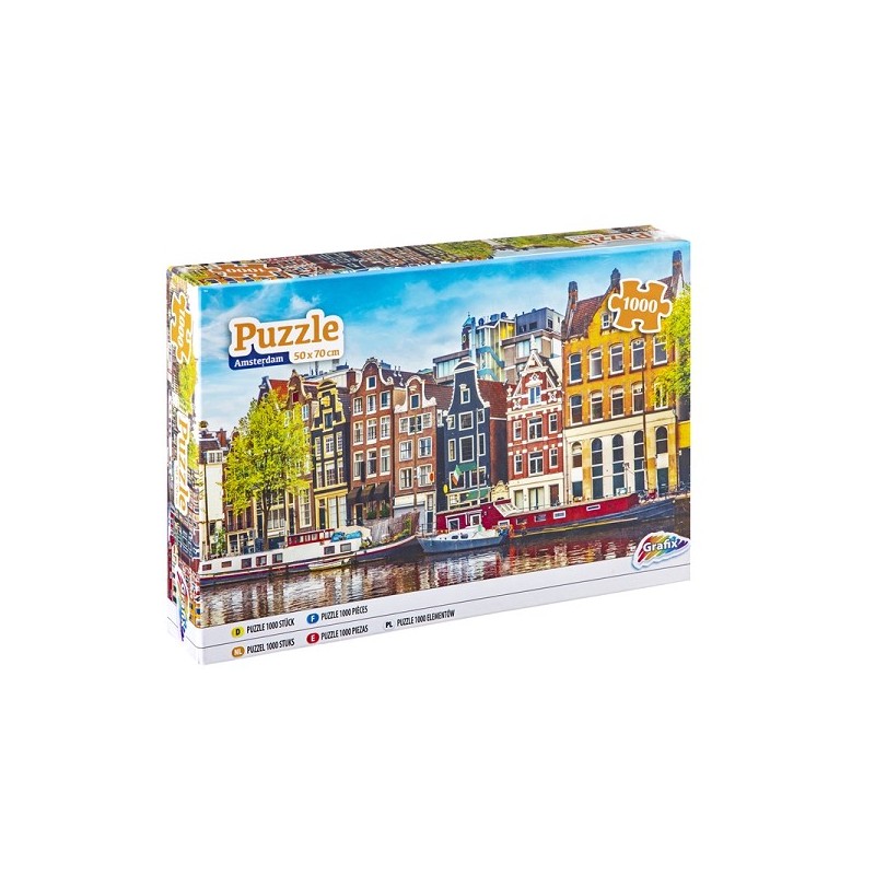 Grafix Puzzel Amsterdam 1000 stukjes 50x70cm