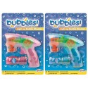 Grafix - Bellenblaas pistool - lichtgevende bubbel schieter - Inclusief 53ML vloeistof