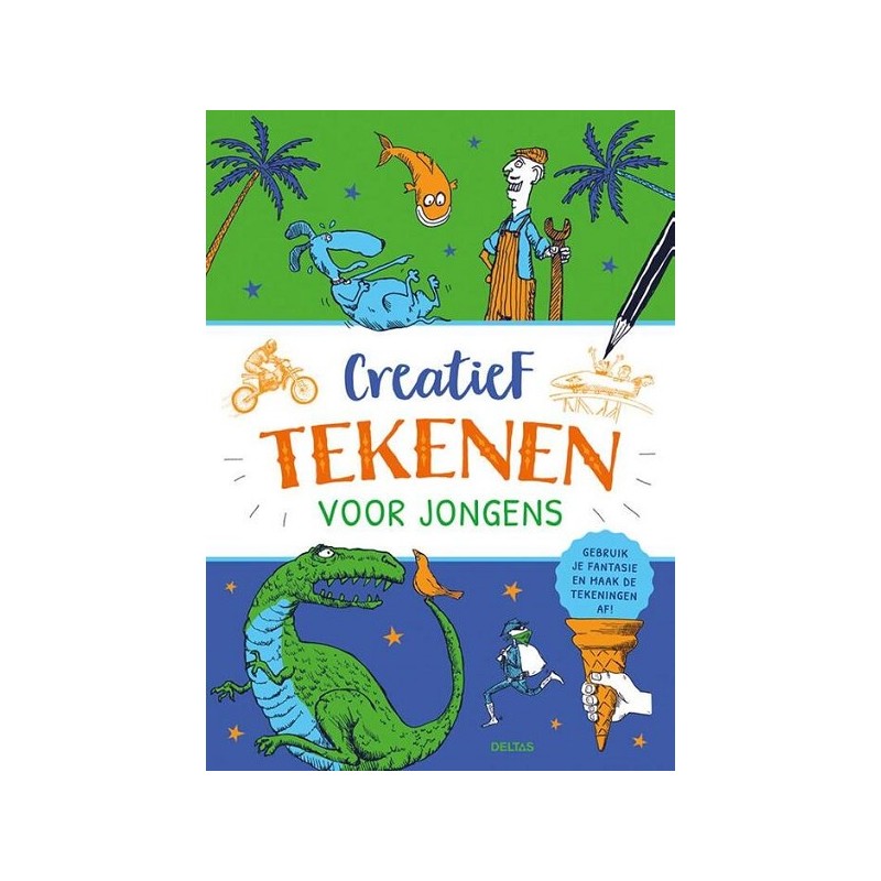 Deltas Creatief tekenen voor jongens