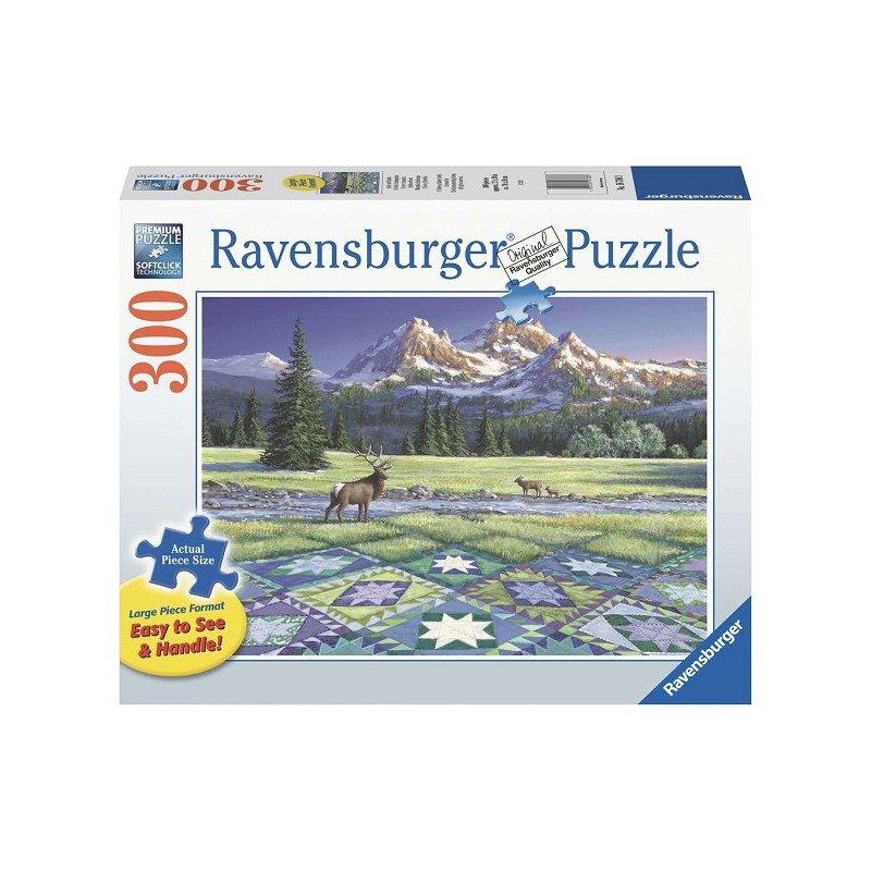 Ravensburger puzzle Quiltscape 300 pièces