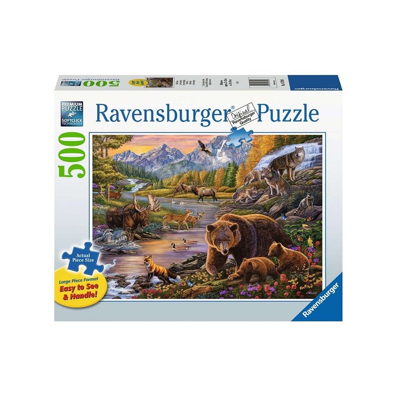 Ravensburger puzzle Wilderness 500 pièces