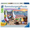 Ravensburger puzzle Cabana Retreat nuit à la plage 500 pièces
