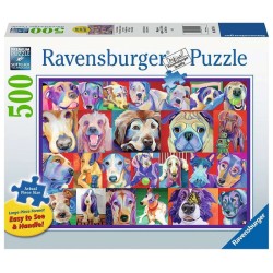 Ravensburger puzzel Hello Doggie 500 stukjes