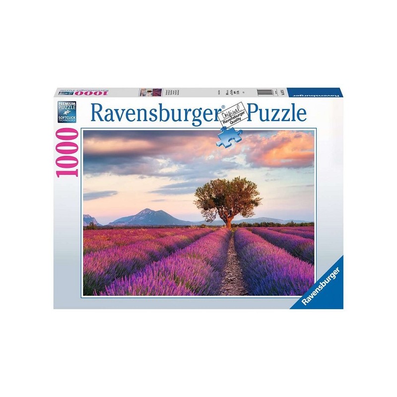 Ravensburger puzzel Lavendel velden 1000 stukjes