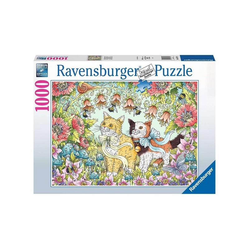 Ravensburger puzzel Kattenvriendschap 1000 stukjes