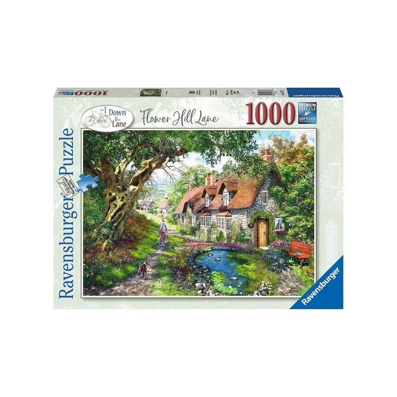 Ravensburger puzzle Flower Hill Lane 1000 pièces