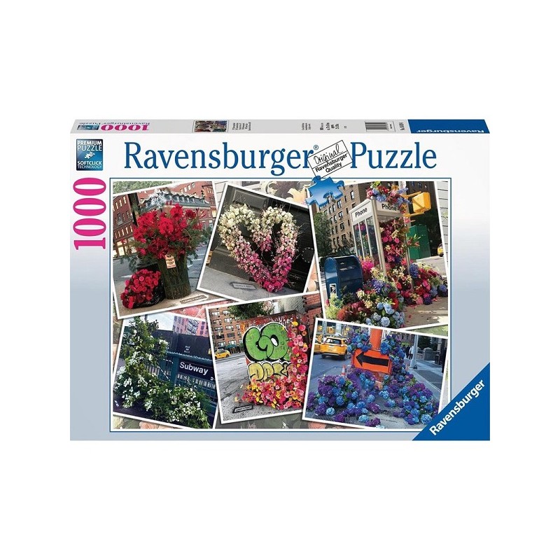 Ravensburger puzzle NYC splendeur florale 1000 pièces