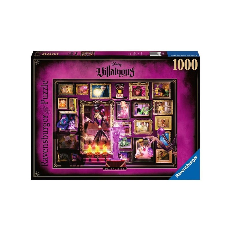 Puzzle Ravensburger Méchant : Dr. Facilier 1000 pièces