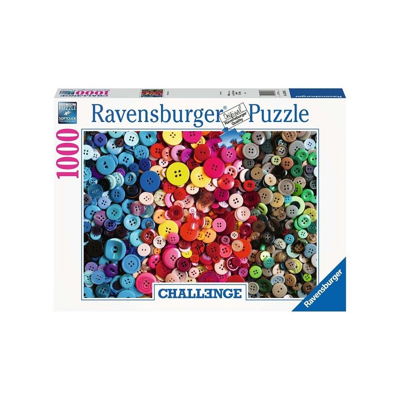 Ravensburger puzzle Boutons Défi 1000 pièces
