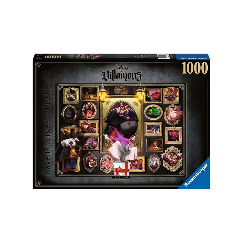 Puzzle Ravensburger Villainous : Ratigan 1000 pièces Disney