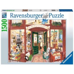 Ravensburger puzzel Wordsmith's Bookshop 1500 stukjes