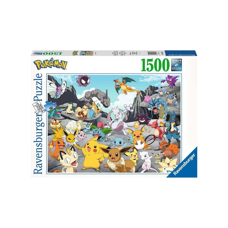 Ravensburger puzzel Pokemon Classics 1500 stukjes