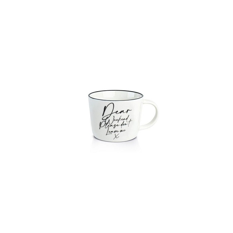 Dutch Rose mini mug bas Weekend coffret de 4 pièces 21cl Ø8,5x6,5cm