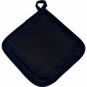 Pannenlap met silicone grip 19x19cm zwart