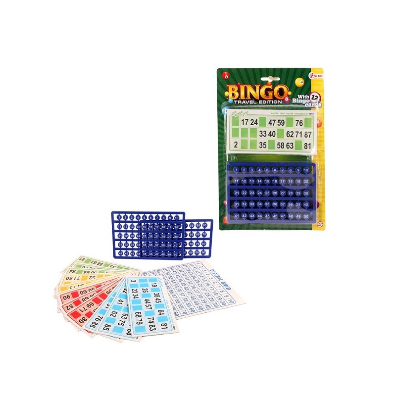 Toi Toys Bingo jeu de voyage sur carte