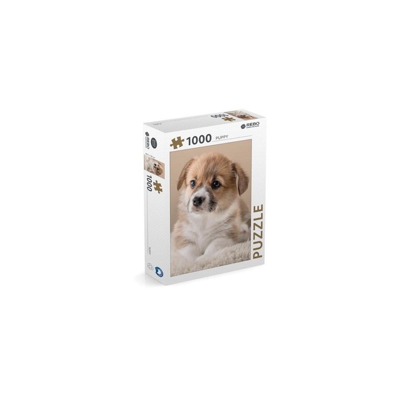 Puzzle Rebo Chiot 1000 pièces